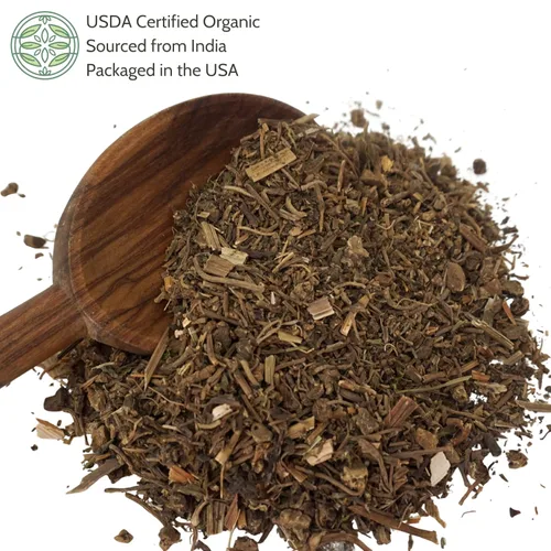 Vista 2 de Elanen Naturals Raíz de valeriana orgánica, 4 onzas (3.99 oz), té de hierbas de raíz de valeriana orgánica certificado por USDA, Te De Valeriana