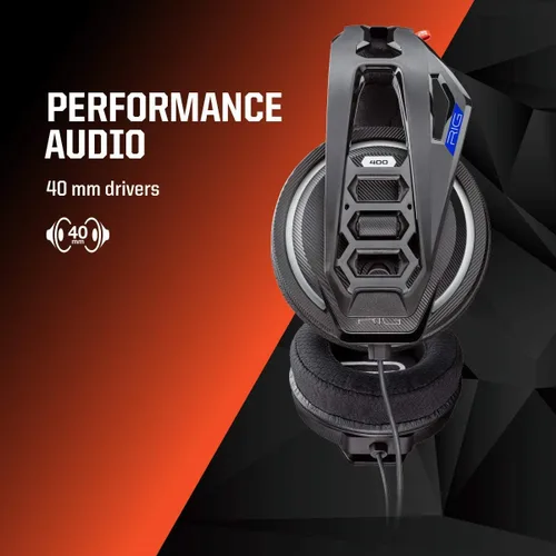 Vista 2 de Plantronics Gaming Headset RIG 400HS Stereo Gaming Headset for PS4 with Noise-Cancelling Mic and Performance Audio Renewed
