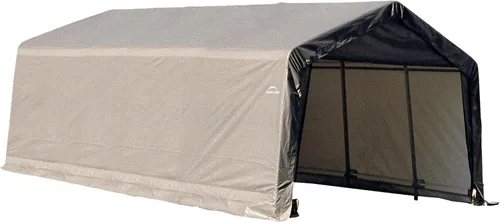 Vista 12 de 73432 carpa con estilo en punta ShelterLogic en gris, 12' x 20' x 10', Verde