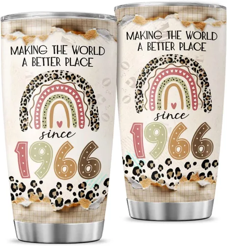 Vista 11 de Making The World A Better Place Since 1996 - Vaso de acero inoxidable de 20 onzas, regalo de cumpleaños para mujeres, regalo de cumpleaños para 30