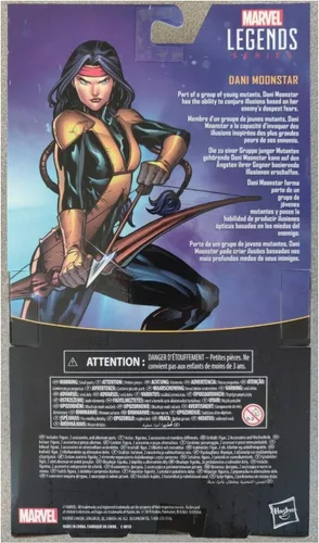 Vista 2 de Hasbro Marvel Legends - Figura exclusiva de los nuevos mutantes de Dani Moonstar