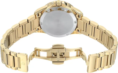 Vista 8 de Bulova Ladies' Marine Star 'Series L' 3-Hand Day Date Quartz Diamond Watch, Sapphire Crystal, 100M Water Resistant, Mother-of-Pearl Dial, 34mm