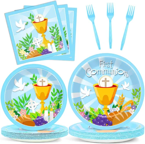 Vista 51 de Qyeahkj Juego de 100 platos de papel y servilletas de abeja, suministros para fiesta de primer cumpleaños, suministros para el primer cumpleaños