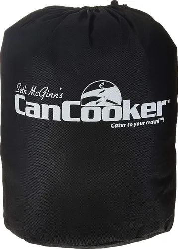 Vista 5 de CanCooker Utensilios de cocina de camping Cocina de vapor de 4 galones, estante de cocina, condimento de sal de ajo y mantequilla y libro de Kit