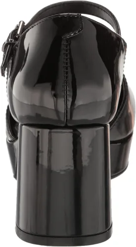 Vista 3 de Aerosoles Plataforma elegante para mujer, Charol negro
