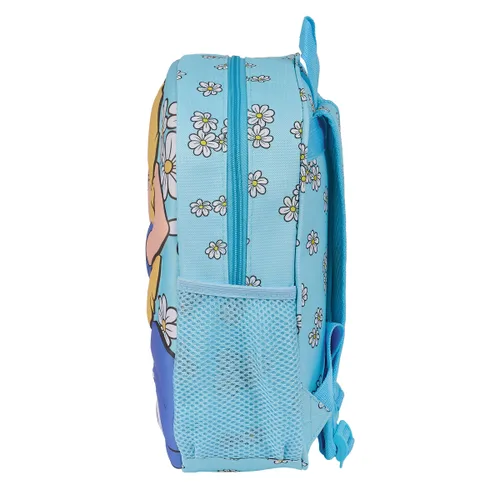 Vista 3 de Mochila Infantil 3D Clásicos Disney Alice in Wonderland Azul cielo 27 x 33 x 10 cm