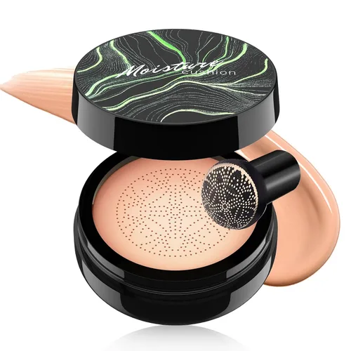 Vista 10 de Cojín de aire de cabeza de hongo CC Cream Strong Concealer, Buff Beige