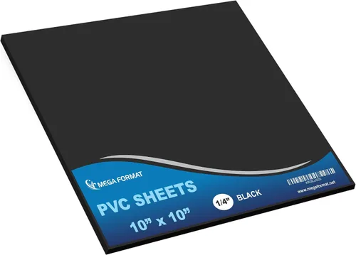 Vista 94 de Mega Format Hojas de plástico de PVC expandido – Hoja negra rígida de 5 x 7 pulgadas para manualidades, señalización y exhibiciones – Sintra Negro