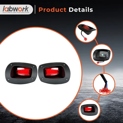 Vista 2 de labwork Luz trasera para carrito de golf de repuesto para EZGO RXV 2008-2015
