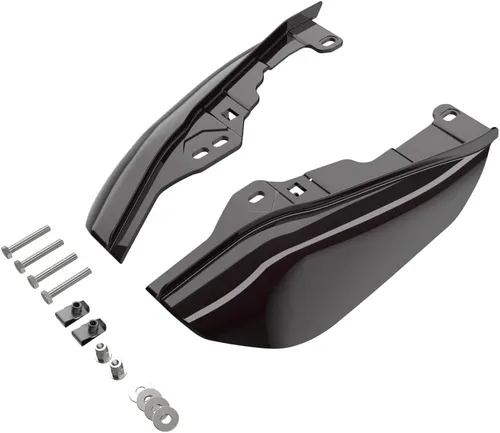 Vista 14 de Advanblack Deflectores de aire Road Glide de marco medio 2024 compatibles con Harley Touring Street Glide, Road King, Electra Glide, 2009-2025