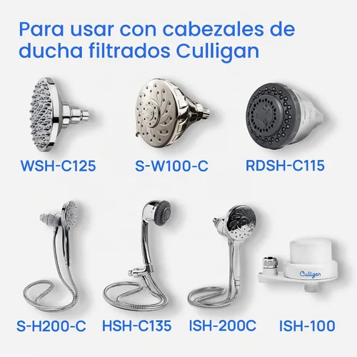 Vista 2 de Culligan WHR-140 Cartucho de repuesto para cabezales de ducha filtrados, Multi