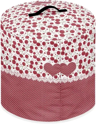 Vista 2 de Flashideas Cherry Love - Funda para olla a presión con bolsillo de almacenamiento compatible con olla instantánea de 8 cuartos de galón, accesorios