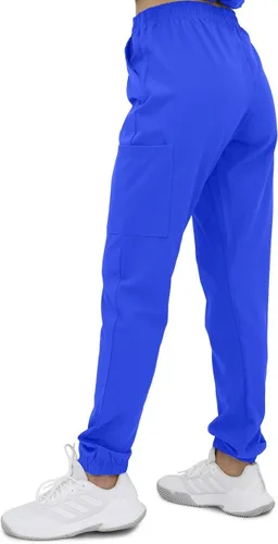 Vista 7 de Green Town Conjunto médico de 2 piezas para mujer, ajuste delgado, 4-Flex