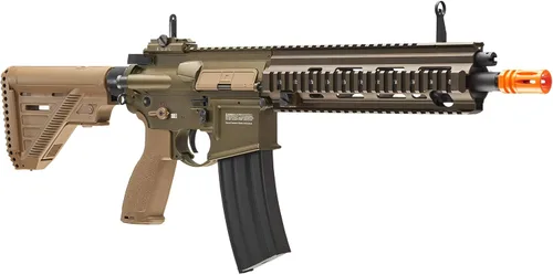 Vista 7 de HK Heckler & Koch 416 A5 AEG Rifle Automático de Airsoft BB de 6mm, Color Canela