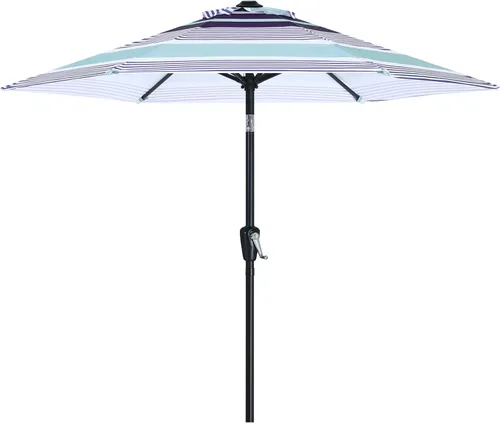 Vista 40 de ABCCANOPY 7.5FT Patio Umbrella Outdoor 6 RibsTable Umbrella(Brown)