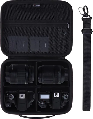 Vista 10 de Funda para Canon EOS T7 R50 R100/Sony Alpha a6400 a6700 Cámara Púrpura