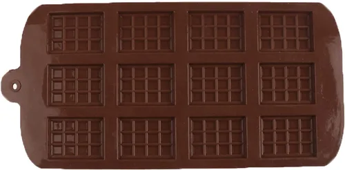 Vista 5 de DIY 12 moldes de silicona para chocolate romper aparte chocolate proteína caramelo molde de chocolate herramientas para hornear chocolate