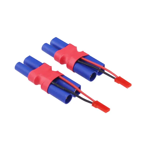 Vista 4 de 3 unids EC5 macho a hembra conector con JST macho 20awg 2.0 in cable paralelo adaptador de corriente para cardán de cámara (B172-3)