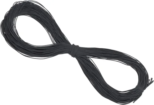 Vista 41 de PATIKIL Cuerda elástica elástica de 109 yardas (328.1 ft), cuerda elástica pesada de 0.059 in, albaricoque para manualidades, correas de gancho