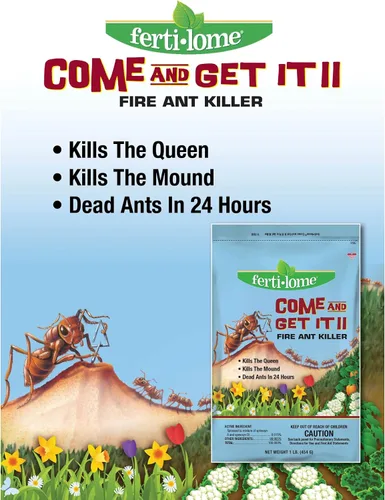 Vista 4 de Fertilome (11300) - Come and Get It Fire Ant Killer (1 libra)