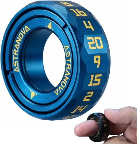 Vista 9 de DND - Juego de dados de metal D&D poliédricos con caja de regalo, caja de metal, juego de dados DND, dados poliédricos para Calabozos y Dragones