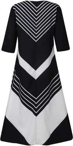 Vista 4 de Vestido casual de verano para mujer, con botones, cuello en V, sin mangas, con bolsillos, para vacaciones, vestido floral de verano a media pierna
