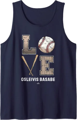 Vista 6 de Baseball Love Osleivis Basabe Prospect Baseball Fan Gear Tank Top