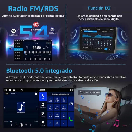 Vista 7 de Inefala 4+64G Radio para Ford Edge 2011-2015 Android 15 Stereo