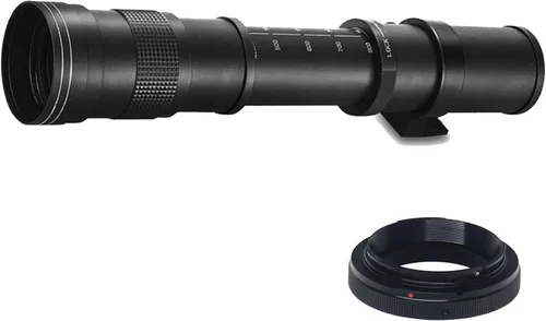 Vista 5 de Sony A7 III con lentes de 1.102-2.756 in + 2.165-8.268 in + lente de 16.535-31.496 in + tarjeta de velocidad extrema de 128 GB, agarre en U