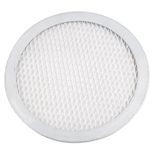 Vista 11 de American Metalcraft 18731 Pantalla rectangular de aluminio para hornear pizza, 11" L x 16" W