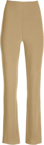 Vista 4 de JEGULV Pantalones de vestir para mujer, cintura alta, elásticos, corte de bota, pantalones de yoga de pierna ancha, pantalones sueltos para yoga