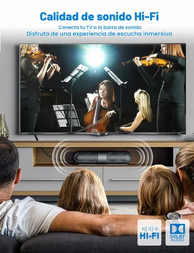 Vista 3 de Cable de subwoofer RCA de ángulo recto de 90 grados, cable de audio coaxial chapado en oro de 24 quilates doble para cine en casa, S/PDIF