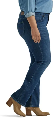 Vista 2 de Lee Legendary Pantalón de mezclilla, corte de bota, tiro medio, para mujer