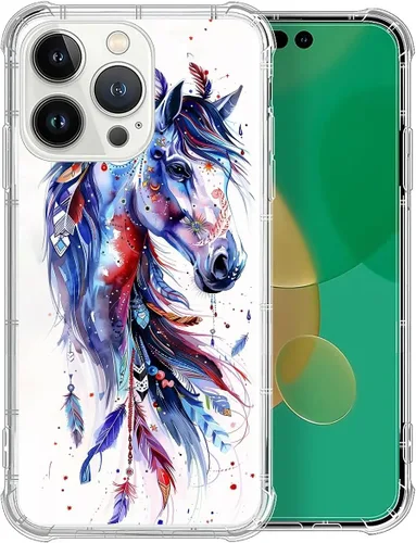 Vista 51 de CARLOCA Funda compatible con iPhone 7 Plus para niña, transparente con increíble diseño de nebulosa espacial, diseño de plástico a prueba de golpes