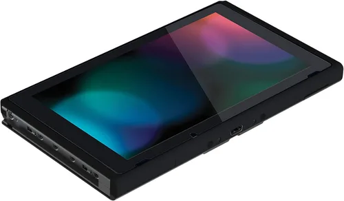 Vista 8 de eXtremeRate Carcasa de repuesto para consola Nintendo Switch con soporte y soporte para consola JoyCon no incluida