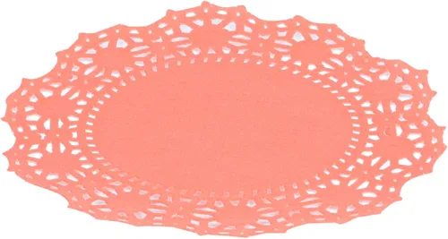 Vista 45 de Restaurantware Pastry Tek Blondas de Encaje de 4 x 4 Pulgadas 100 Vajilla Decorativa - Blondas de Mesa Desechables Redondas de Papel Negro