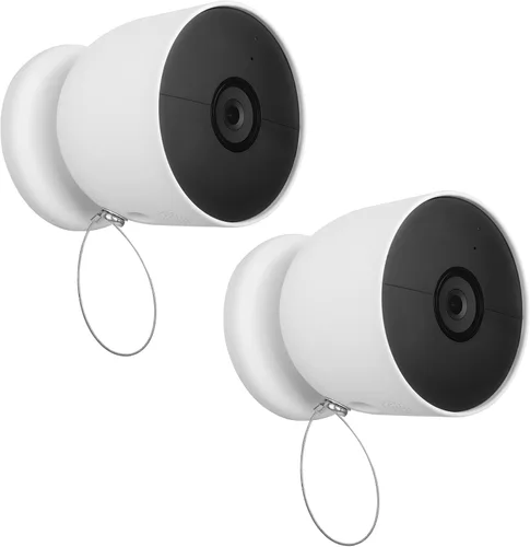 Vista 9 de HOLACA Cadena de seguridad anticaídas y anticaídas para batería Google Nest Cam - Seguridad adicional para tu cámara de batería Google Nest Cam