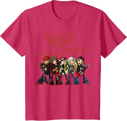Vista 43 de Bratz Camiseta Rock Angelz Group Shot Negro