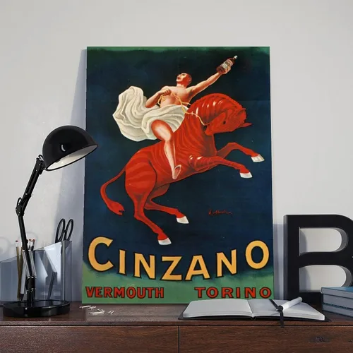 Vista 8 de XOQO Asti Cinzano Vermouth by Leonetto Cappiello Retro Prints Posters Canvas Deco Paintings Vintage Photography Wall Art For Office Living Room