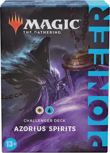 Vista 2 de Magic: The Gathering Pioneer Challenger Deck 2021 - Azorius Spirits (Blanco-Azul)