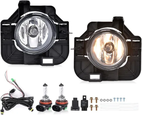 Vista 15 de PIT66 Luces antiniebla para parachoques delantero, compatibles con Nissan Altima 2002-2004/Nissan Murano 2003-2005/Infiniti FX35/FX45 2003-2006