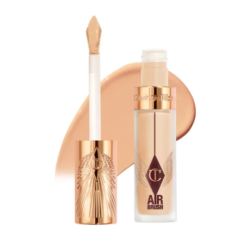 Vista 14 de Charlotte Tilbury AIRbrush Corrector de desenfoque impecable – Corrector para ojeras, manchas y más – Hidratante, cobertura completa con un acabado