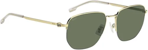 Vista 3 de Hugo Boss BOSS 1538FSK - Gafas de sol para hombre, color doradoverde, DoradoVerde