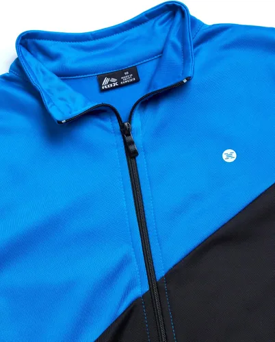 Vista 3 de RBX Conjunto deportivo para niños, sudadera de tricot de 3 piezas, pantalones deportivos y camiseta (8-12)
