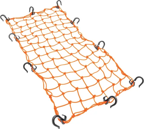 Vista 6 de Powertye red de carga grande de 15 x 30 pulgadas con 10 ganchos ajustables y malla de 2.0 x 2.0 pulgadas.