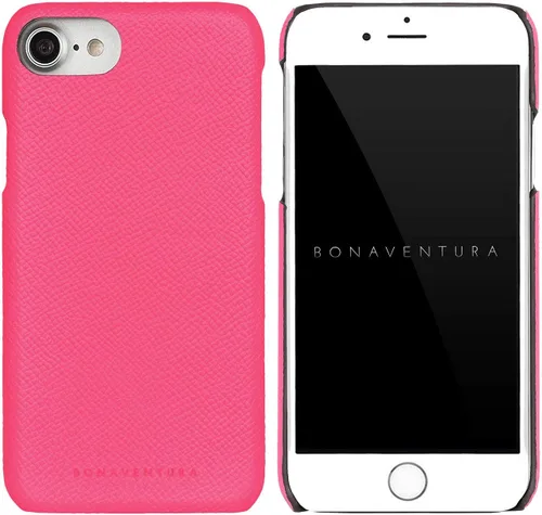 Vista 2 de BONAVENTURA Noblessa - Carcasa trasera compatible con iPhone SE/8/7/6/6s, fucsia, BBCN8-HP