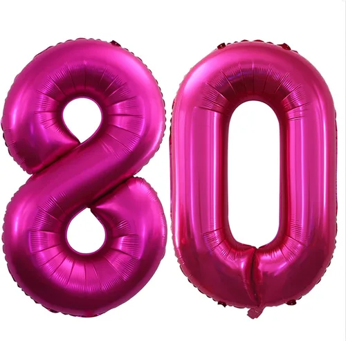 Vista 373 de Goer, conjunto de globos de papel aluminio para decoraciones de cumpleaños, globos de las letras de feliz cumpleaños y de números Oro