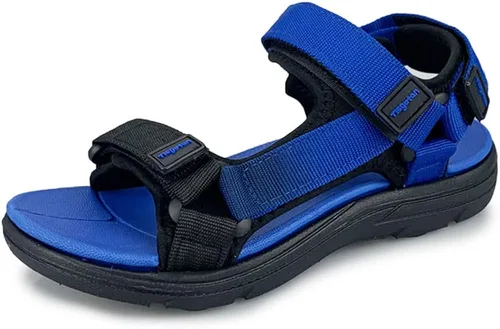 Vista 2 de TISGOTAN Sandalias de verano para niños, sandalias de senderismo con correas ajustables para niños pequeños y grandes