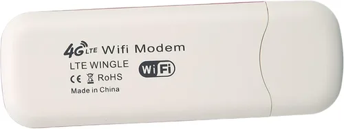 Vista 9 de H760R 4G LTE - Enrutador WiFi USB, punto de acceso móvil portátil de 150 Mbps, compatible con 10 dispositivos, cifrado WPA WPA2, desbloqueado