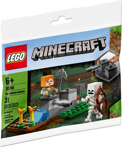 Vista 3 de LEGO Minecraft 30394 The Skeleton Defense (31 piezas)